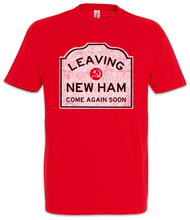 2023 NewLeaving New Ham Sign T-Shirt The Road Sign Society Symbol Logo Allie Beca