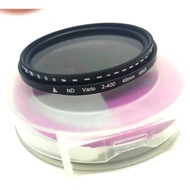 37/40.5/43/46/49/52/55/58/62/67/72/77/82 Adjustable ND Filter ND2-400