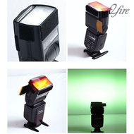 &lt;2fire&gt; 1/3 12pcs/set Camera Strobe Flash Light Filter Color Correction Lighting Gel Shee