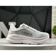 HOKA Bondi 9 Retro Wear-resistant Anti-vibration Sports Shoes - Lightweight Breathable Running Casua