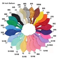36Inch Balloon Perfectly Round Balloon Wedding Ground Ball Decoration Party Supplies Macarons36Large