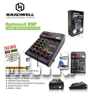 Mixer Hardwell Optimus 4 Original 4 Channel Bluetooth - PC Soundcard