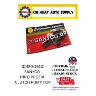SANYCO HINO PROFIA CLUTCH PUMP TOP -  31420-1610