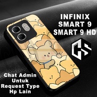 HP Glossy glitter Softcase for type INFINIX SMART 9/INFINIX SMART 9 HD Couple Motif/case infinix sma