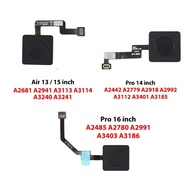Original Touch ID Home Button Flex Cable for Apple macbook A2681  A2442 A2485 Fingerprint Power Swit