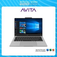 AVITA LIBER V14 Laptop (AMD Ryzen 5 , Radeon Vega 8, 8GB, 512GB, 14" FHD IPS, Anchor Grey, WIN10) [MS OFFICE]