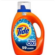Tide Ultra Oxi Laundry Detergent Liquid Soap, High Efficiency (HE), 59 Loads