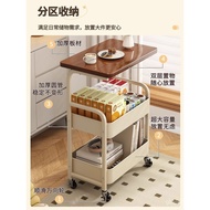 Coffee Table Side Living Room Trolley Can Bedside High Movable Table Cabinet Bedside Shelf Sofa Snac