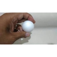 PUTIH White round ball cork measuring 4 cm 4 cm to make solar system planets in smooth retail