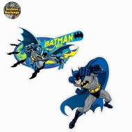 Batman DC comics style gotham city diecut sticker