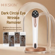 K-SKIN Dark Circle & Eye Bag Remover Massager RF Microcurrent Anti Wrinkle Eye Care Device for Face 