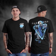 Baju Atasan Kaos Distro Anime Pria Lengan Pendek Terbaru Keren 2022 Tensura Rimuru Tempest Demon Lor