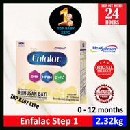 Enfalac Step 1 (2.32kg) 2'-FL Exp: 08/2027 Susu Bayi Milk Formula (Newest Stock)