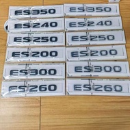 ES200 ES240 ES250 ES260 ES300 ES350 Emblem Label Sticker Rear Sticker For Lexus Trunk Sticker Lexus 