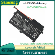 ★AA-PBVN3AB Battery Notebook Samsung ของแท้ รหัส NP370 NP450 NP470 NP510 NP370R4E NP370R5