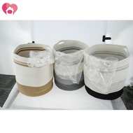58L Collapsible Laundry Basket Bin Toys Blanket Organizer Storage Baskets With Handle For Bedroom Fa