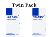 "OXY-NASE Spray 0.05% (Adult Nasal Spray) X 2"