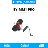 BOYA BY-MM1 Pro Dual-Capsule Condenser Microphone