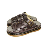 Dép doctor 2011 màu nâu da bò thật. Mã số: DT30