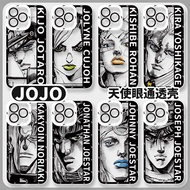 Jojo's Bizarre Adventure Transparent Protective Case Samsung A17 A56 A55 A36 A26 A52 A54 M53 Phone S