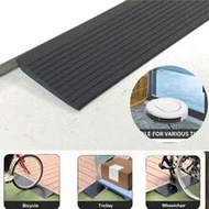 1 Piece 1m/39.37in Self-Adhesive Threshold Ramp Transition Strip Width 5cm Suitable For Convenient P