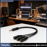 3.5mm male jack audio extension cable to 6 3.5mm female heads 1 to 6 Length 30cm Extension / Compact