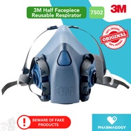 3M Half Facepiece Reusable Respirator 7502 (1pc)
