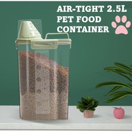 Air-Tight Pet Food Container Box Storage Hand Pouring Kibbles Dry Food Organizer Cat Dog