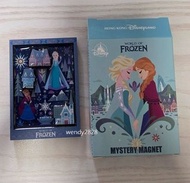 現貨 Frozen 香港迪士尼樂園 盲盒磁石貼