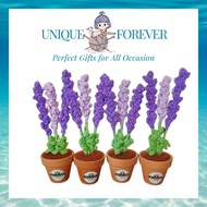 Lavender flower | 薰衣草 | handmade | gift ∣ crochet ∣ decorations | birthday | graduation | bouquet | 