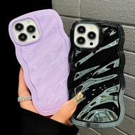 Wave Pattern Two-In-One Phone Case iPhone 11 12 13 14 15 16 pro max xs xr i7 8Plus iPhone 16 pro max