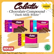 DARK CHOCOLATE COLATTA 200G DARK CHOCOLATE COMPOUND - DARK CHOCOLATE BAR - BLOCK CHOCOLATE - WHITE C