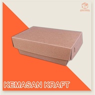 Paper lunch box 15x10x5 cm | laminasi Bagian dalam | box food | Craft eco | Box Makanan | Box takoya