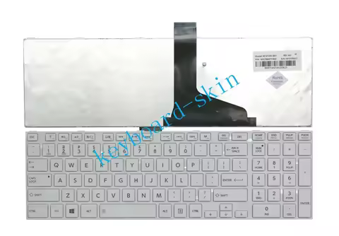 New US keyboard white for Toshiba L850,L855,L870 ,L875,L950,L955,L970,L975,P850D P875D P870D,S950,S9