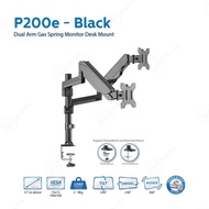 BRACKET MONITOR TV LED GAS SPRING OXIMUS P200 SWIFEL ROTATE USB 3.0 X2-mirakuruu.id
