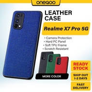 Realme X7 Pro 5G Casing Camera Protection Leather Case Kualiti Kasing Kulit Tiruan Sarung Telefon Cover 真我手机壳