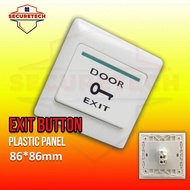 Exit Button Plastic Panel 86*86mm