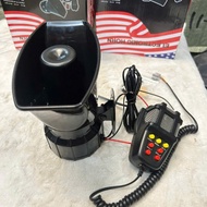 Siren, Police siren, siren with electric Mic 12v - 24v.