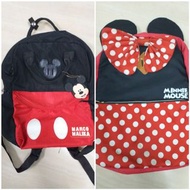 迪士尼Disney 後背包 休閒 書包 可愛  米妮 米奇 Mickey