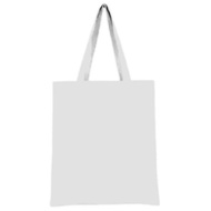 Tas Totebag Polos Tas kanvas Lukis Polos White