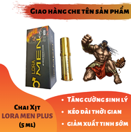 Chai xịt LORA MEN PLUS cao cấp nam (5 ml) - hàng chính hãng