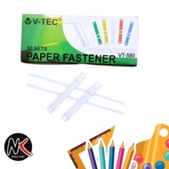 V-TEC F-580 White Plastic Acco Fastener