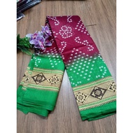 Saree / Cotton Saree / Cotton Printed Saree / Indian Cotton Printed Saree / Kain saree India / Kain 