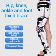 Hip Knee Ankle Foot Orthosis Brace – Adjustable HKAFO Leg Fracture Support with Hip Abduction Stabil