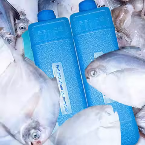 Reusable Ice Freezer Pack Refrigerator Ice Blocks Ice Crystal Box Cold Freezer Pack Picnic Fresh Foo