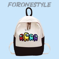 Among US Motif Backpack - Among US Motif Backpack - Among US Bag - Among US Motif Children's Backpac