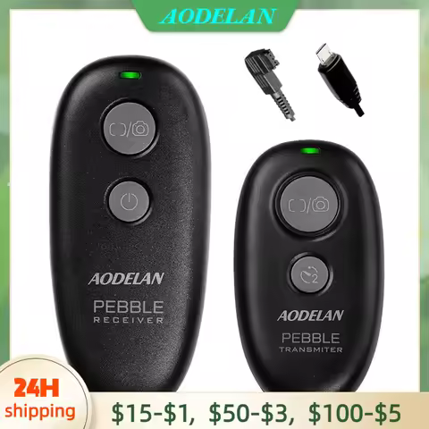 AODELAN Camera Remote Control Shutter Release for Sony A7IV A9II A7III A7SIII A7RIV A6600 A6400 A610