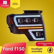 Antares | ไฟหน้า LED พร้อม DRL สำหรับ Ford Raptor F150 ปี 09-14