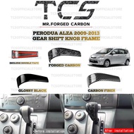TCS PERODUA ALZA 2009-2013 CAR GEAR SHIFT KNOB FRAME COVER GARNISH ACCESSORIES