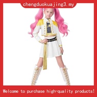 Fast Shipping  New Girl Demon Hunter Pop Singer Halloween Costume Stage Outfit demon slayer cosplay 